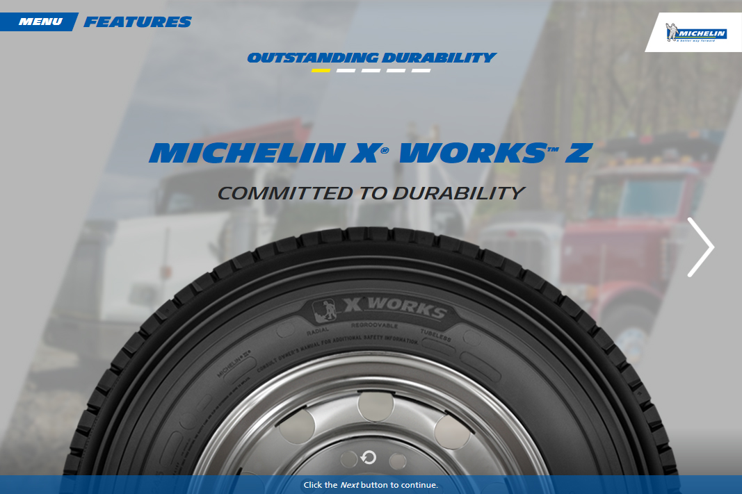 Michelin Energy Z work sample
