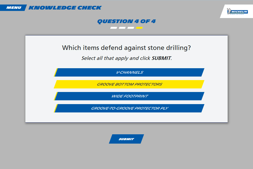 Michelin X Works Z Work sample 1